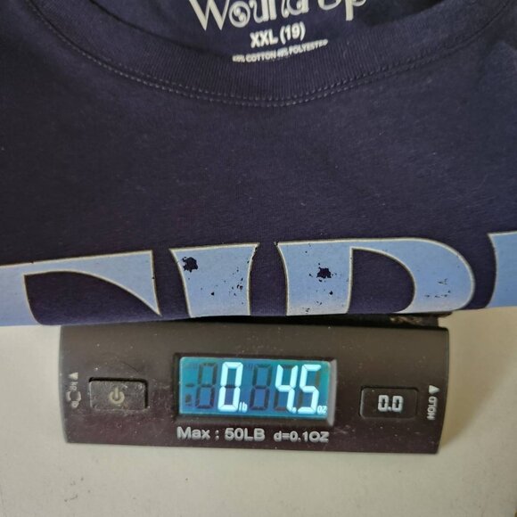 Wound Up Women's "Fire In My Soul" Graphic T-Shirt XXL Navy Blue - Picture 6 of 6